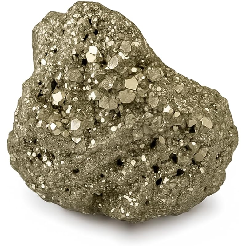 Astrotalk Natural Pyrite Stone (50?75g) for Wealth, Financial Growth & Confidence, Vastu Crystal for Home, Energized by Astrologers