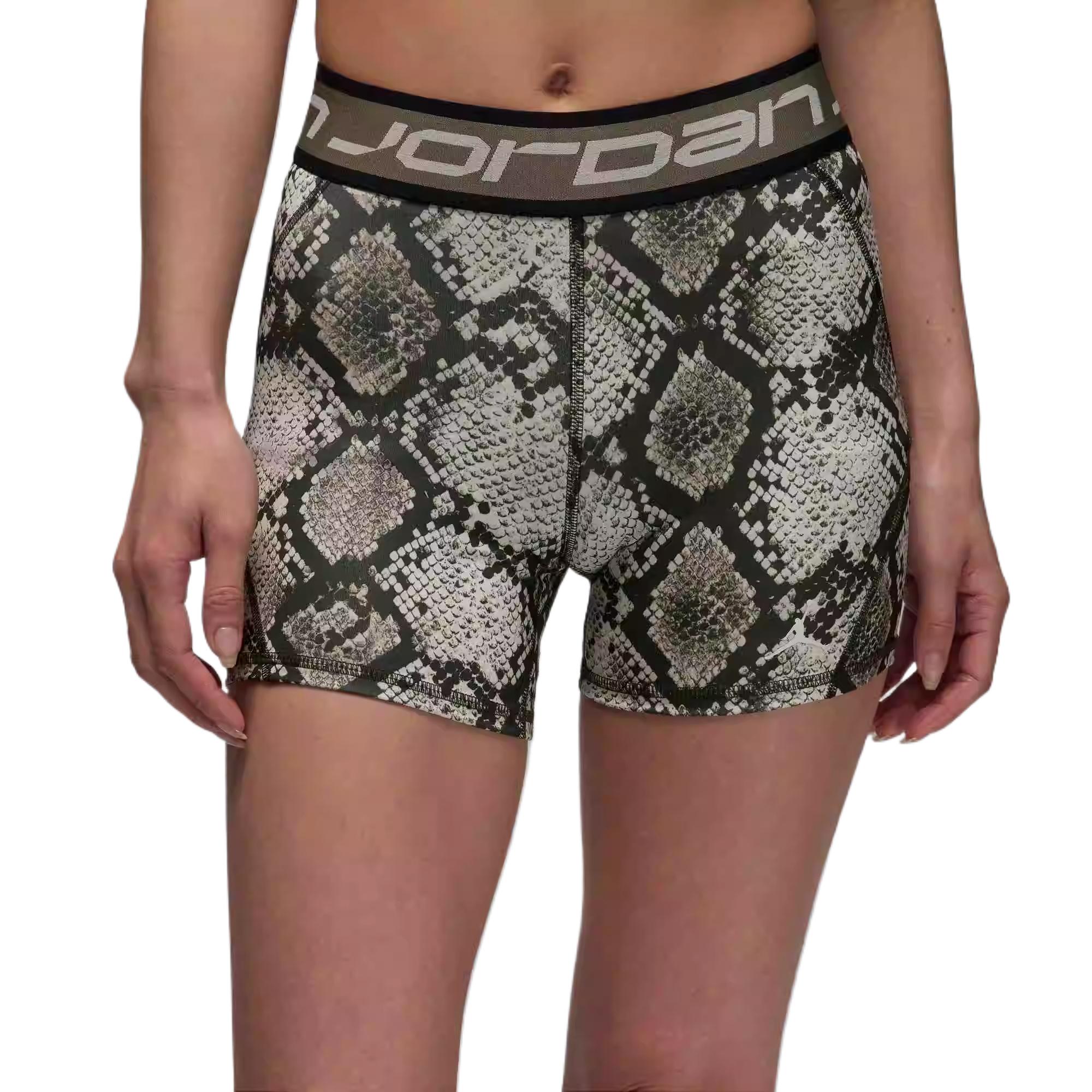 

Jordan Удобные Модные Мягкие Повседневные Универсальные Спортивные Шорты Женские шорты Средний Оливковый HF9487-222 S