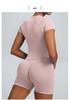 Quick-Dry Slim Fit Yoga T-Shirt - Stretch, Moisture & Sweat-Wicking Fitness Short Sleeve Top