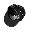 New Era 9FIFTY Standard Fit Flat Bill Snapback Black Cap,