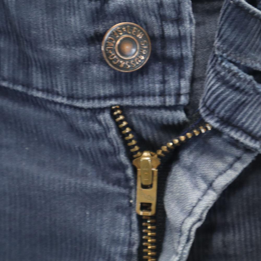 Levi's 80s Vintage 42 Talon Corduroy Pants Charcoal Navy Men's Used