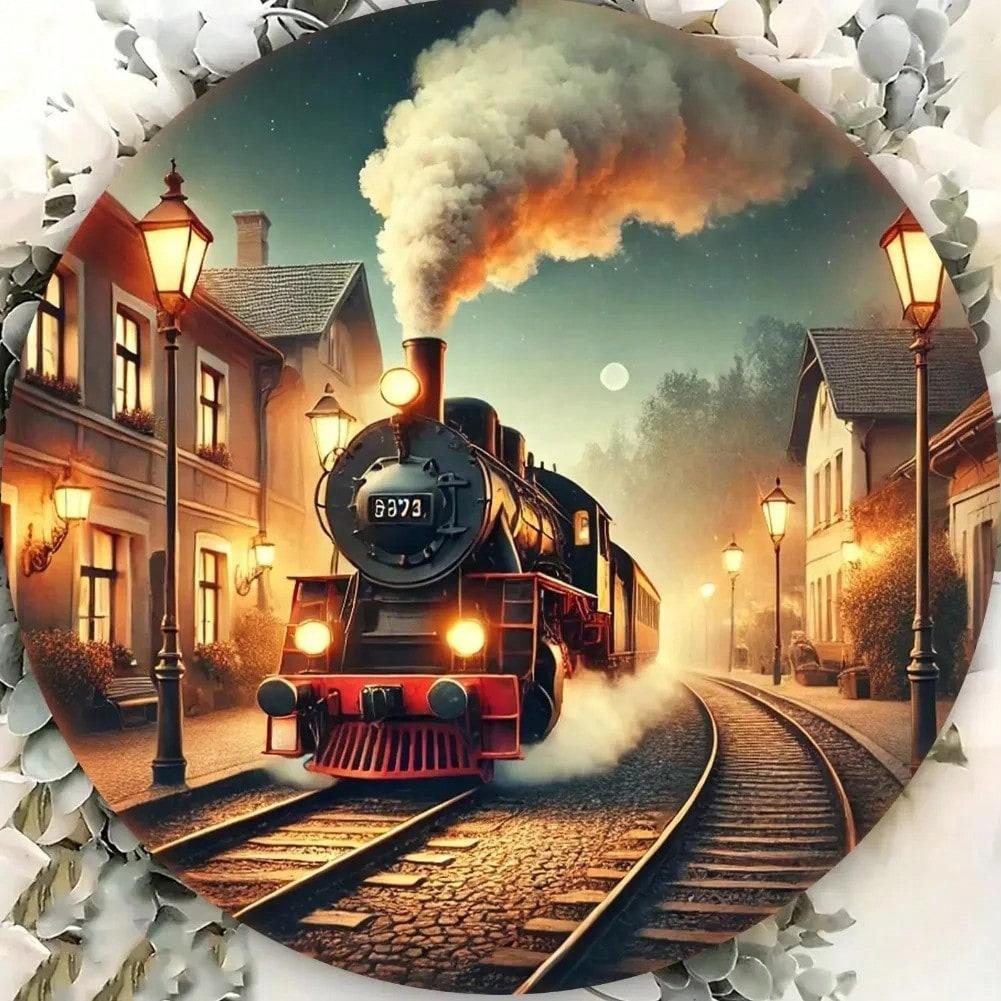 

Round Metal Wall Art Home Decor Unique Design Easy to Hang Gift Office Kitchen Bedroom Bar Mural 20x20 різнокольоровий