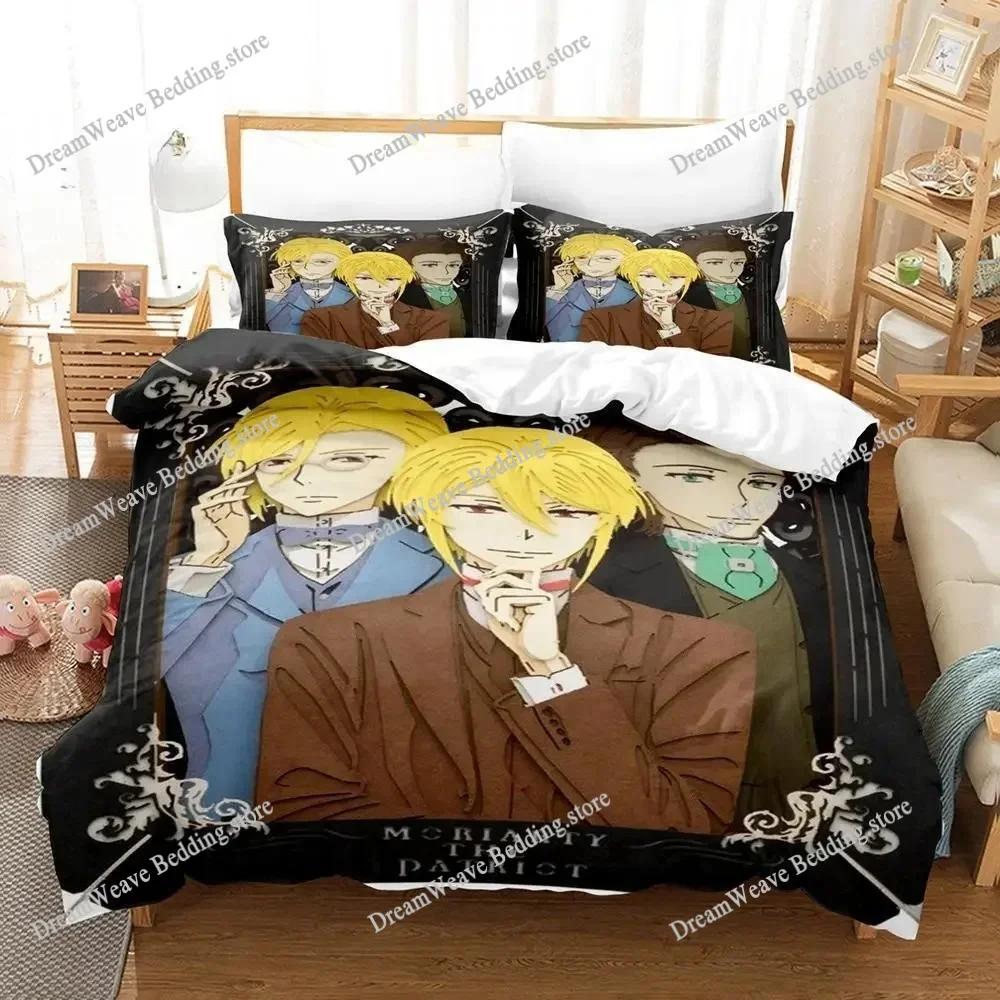 Moriarty The Patriot Bedding Set Single Twin Full Queen King Size Bed Set Aldult Kid Bedroom Duvet Cover Sets Anime Double Suit7