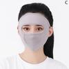 Sunscreen Mask Summer Ice Silk Anti-Uv Outdoor Sports Cycling Bike Motorcycle Scarf Breathable Thin Women Half Face Cover