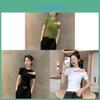 Oversize T Shirt For Women With Embroidery And Round Neck For Spring 2025
