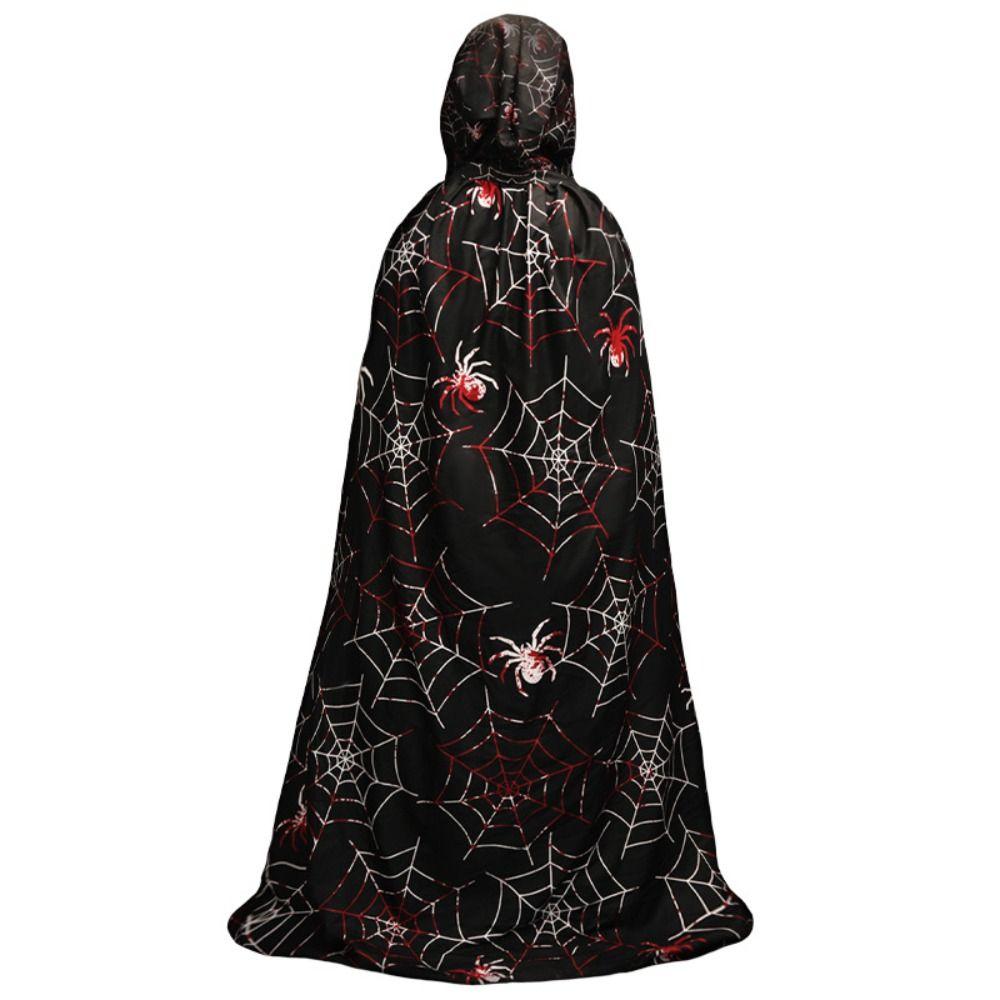 Castle Halloween Costume Cosplay Props Pumpkin Spider Web Cape Performance Property