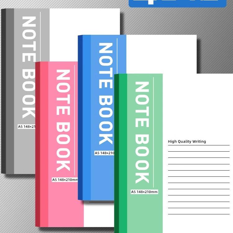 Simple A5 Notebooks for College, Office, and Business Use