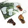 Foot Silicone Resin Mold,Foot  Epoxy Resin Casting Mold for DIY Crafts Car Pendant Jewelry Making Keychain Silicone Mold