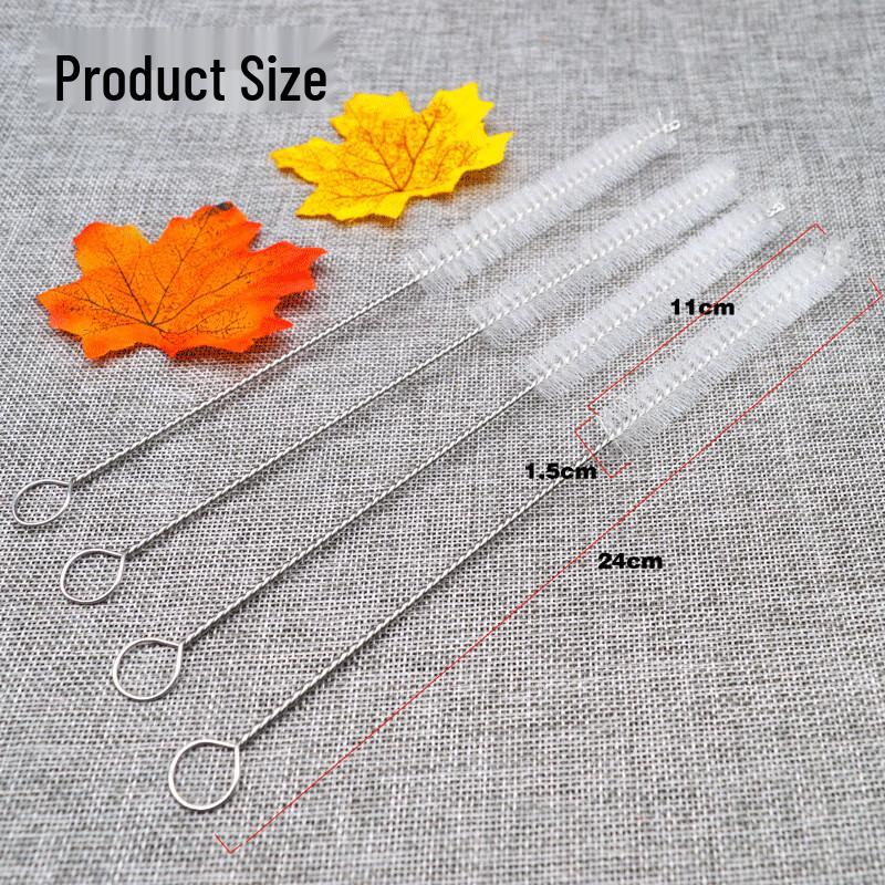 Stainless Steel Straw & Test Tube Cleaning Brush