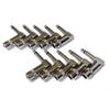Gitamani Original Mono Phone Plug, L-Shaped, for DIY Shielding, Switchcraft #226, 10-Piece Set (GMO-SCJC226x10)