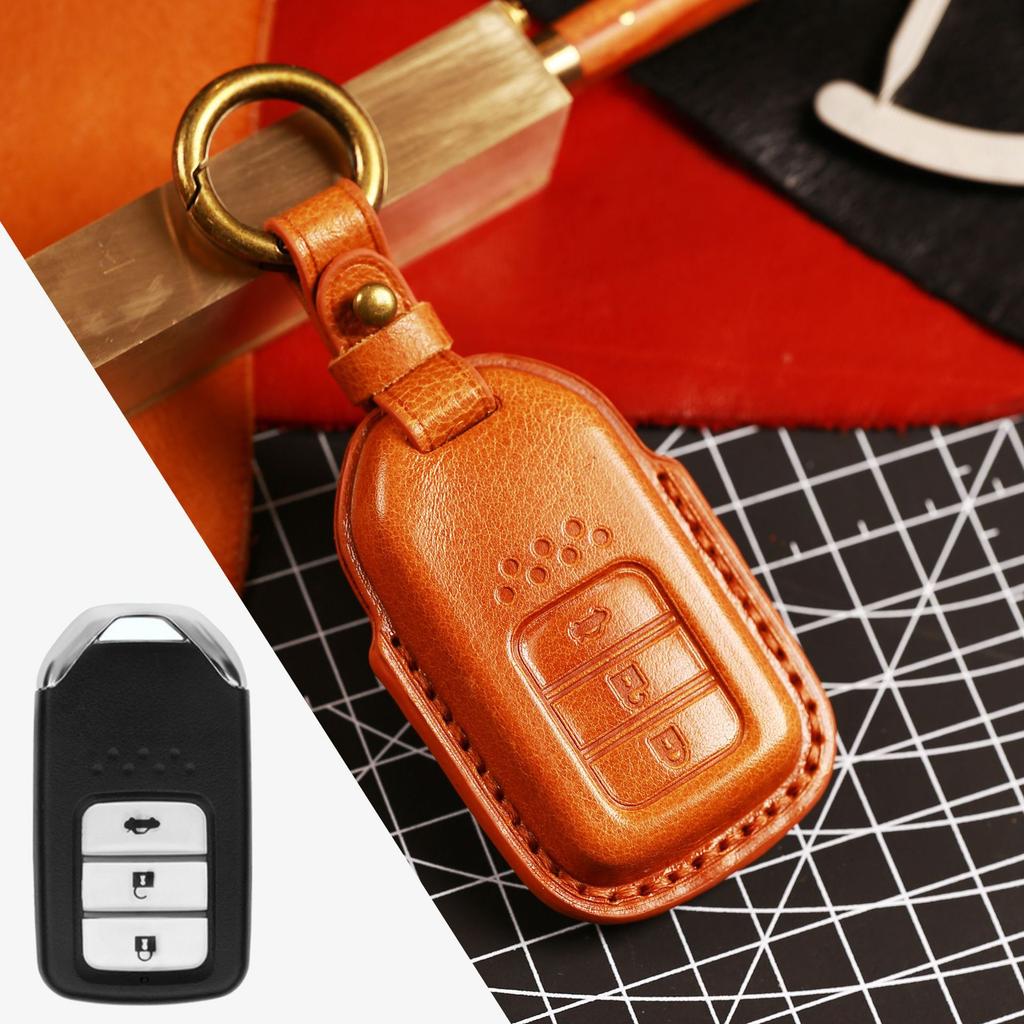 Suitable for Honda Key Cover Accord XRV Haoying New Civic Leather Car Key Cover SF Express
