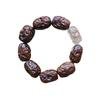 Handcrafted Thunderstruck Jujube Wood Prayer Bead Bracelet for Men and Women