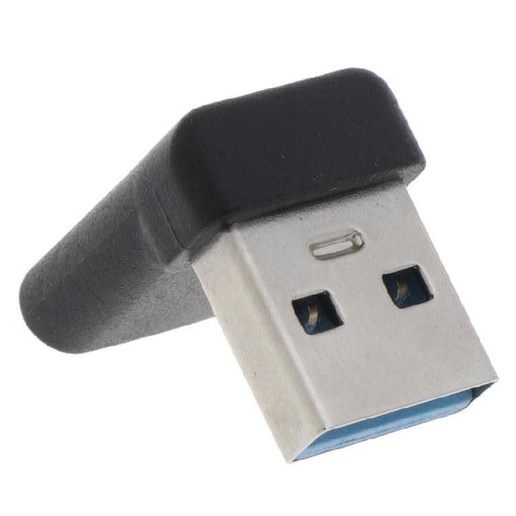 90 Degree Right Angled USB C Female To USB 3.0 Male Adapter For Laptop Charger