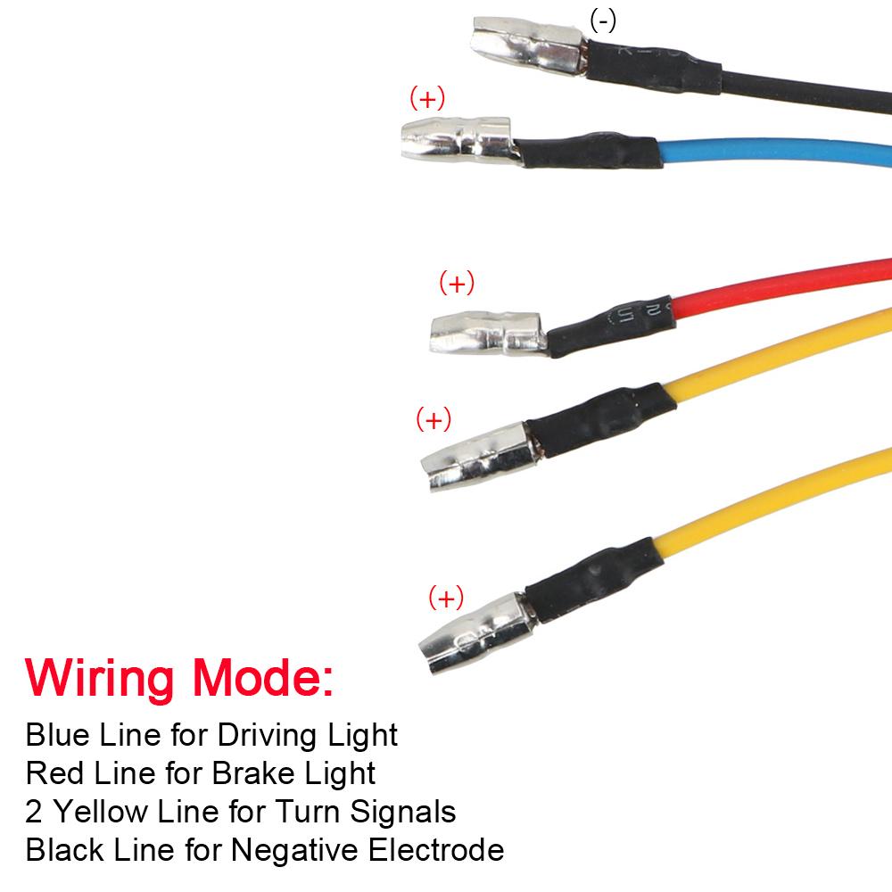 Motorcycle Signal Indicator Moto Accessories 11 LED Tail Light Turn Signals