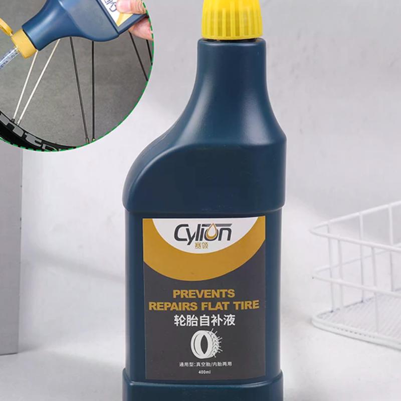 Fluido Sigillante per Riparazione Pneumatici Mountain Bike Bicicletta Motocicletta Pneumatico Auto-reidratante Efficace Veloce Protezione Sigillante per Forature