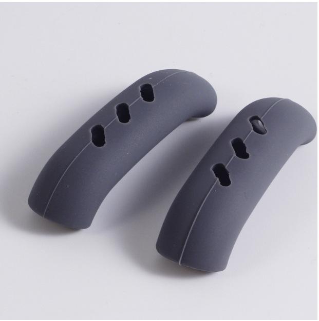 

Anti-Scalding Silicone Pot Handle Gloves Simple Color High Temperature And Anti-Wear Pot Casserole Steamer Heat Insulation Handle Spot Batch
