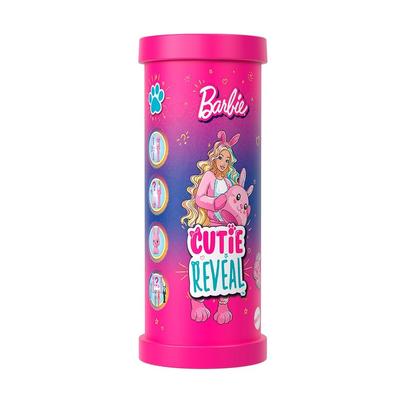 Barbie Mini Barbie Land Cute Surprise Pack Doll House Micro Dolls for Ages 6 and Pink Up! Dress-Up Up, (HYM25)