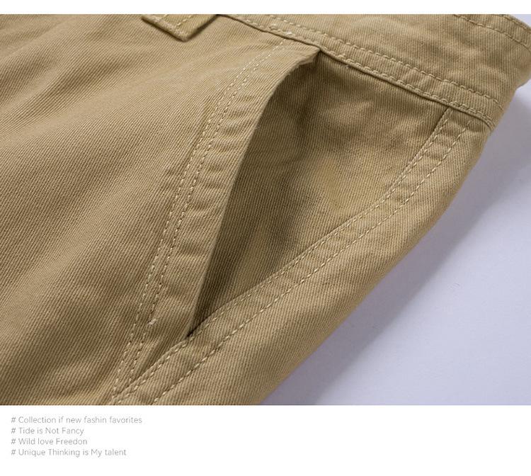 Men's Summer Multi-Pocket Workwear Casual Shorts - Outdoor Streetwear.