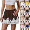 Women's Patchwork Casual Lace New Shorts Hook Flower Vacation Lace Hot Pants Shorts