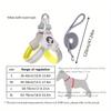 1pcs Y-shaped Dog Chest Strap With Dog Leash Reflective And Breathable Dog Harness Adjustable Pet Walking Leash