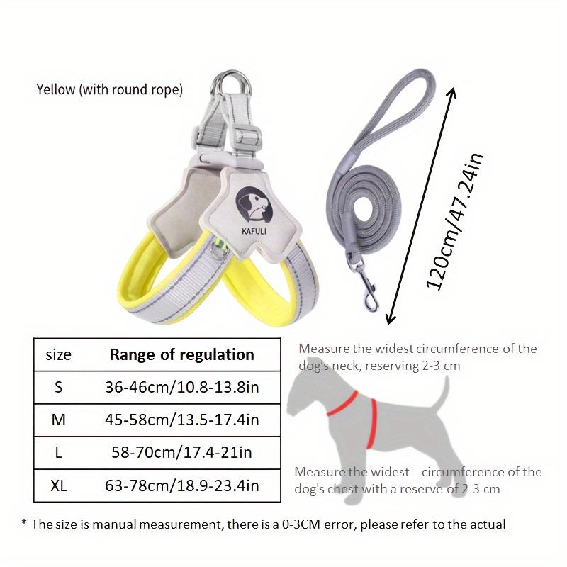 1pcs Y-shaped Dog Chest Strap With Dog Leash Reflective And Breathable Dog Harness Adjustable Pet Walking Leash