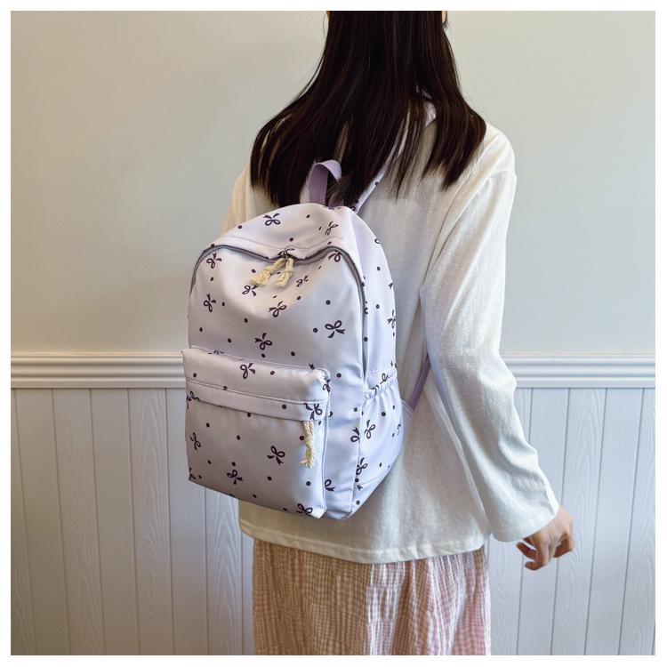 New Versatile 3-Piece Backpack Set for College Students – Large Capacity, Fashionable, Casual Travel Shoulder Bag