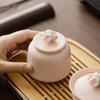 Flower-Patterned Ceramic Tea Jar Moisture Proof Tea Packaging Box Tea Sealed Jar  Tea Ceremony