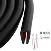 1 Roll 3meter/5-meter U-shaped Edge Protection Strip,door Edge Protection Strip (16mm/24mm/32mm),glass Scratch Resistant Hand