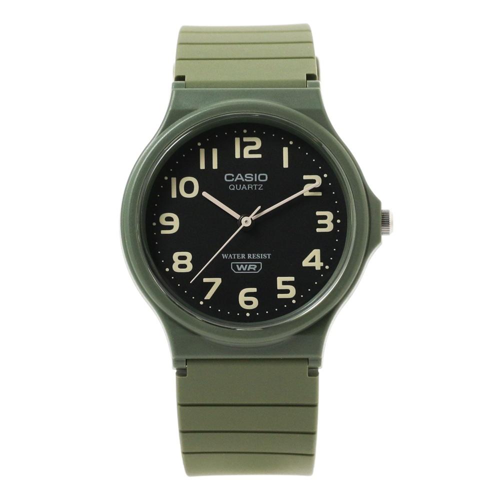 (BEAMS BOY) BEAMS BOY/Watch CASIO MQ24 COLOR Ladies OLIVE FREE 13480001259