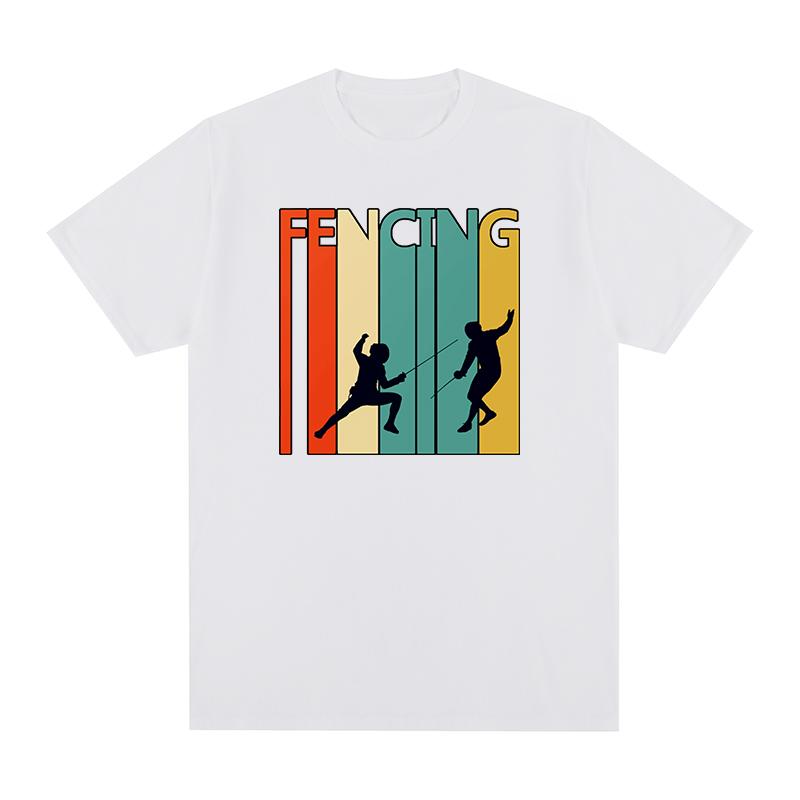 Fencing Fencer Tshirt Funny Cotton Unisex T Shirt New Tee Tshirt Unisexs Tops S