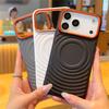 Ripple Pattern Protective Magnetic Shockproof Case For iPhone 17 Air 16 15 Pro Max Plus 16E For Magsafe Water Ripple Magnet Capa