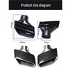 Stainless Steel Exhaust Tip for 2018-2023 BMW 5 Series 525i/530i & 6 Series GT