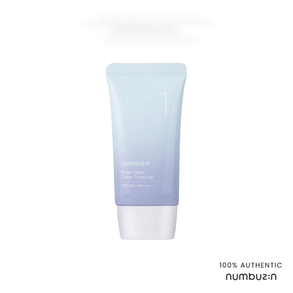 Солнцезащитные кремы NUMBUZIN Tone Up 50 мл SPF50+PA++++ NO.1 PURE GLASS