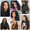 Extensii de Păr Deep Wave cu Benzi Adezive Păr Uman Brazilian 100% Adezive Extensii cu Benzi Adezive Ondulate Păr Uman Negru Natural Pentru Femei
