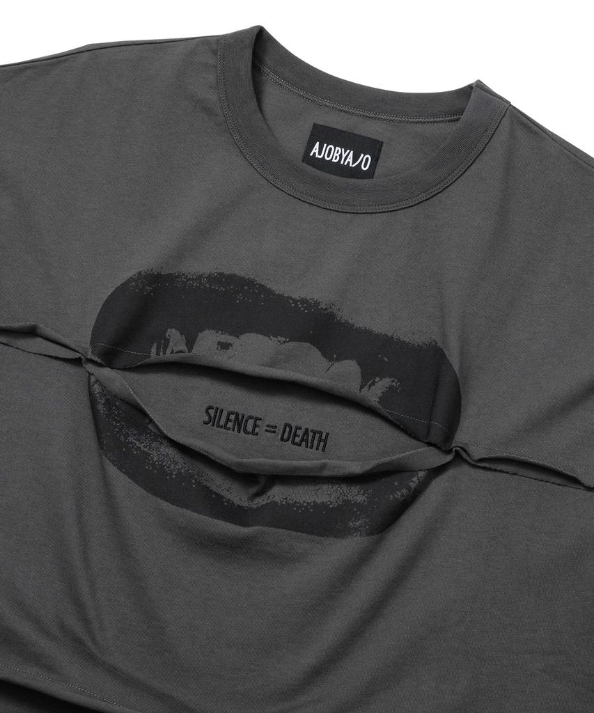 AJOBYAJO S=D Layered T-Shirt [Charcoal]