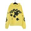 Nuovo brand trendy europeo e americano Sp5der felpa con cappuccio felpa tuta stampa ragnatela hip-hop uomo