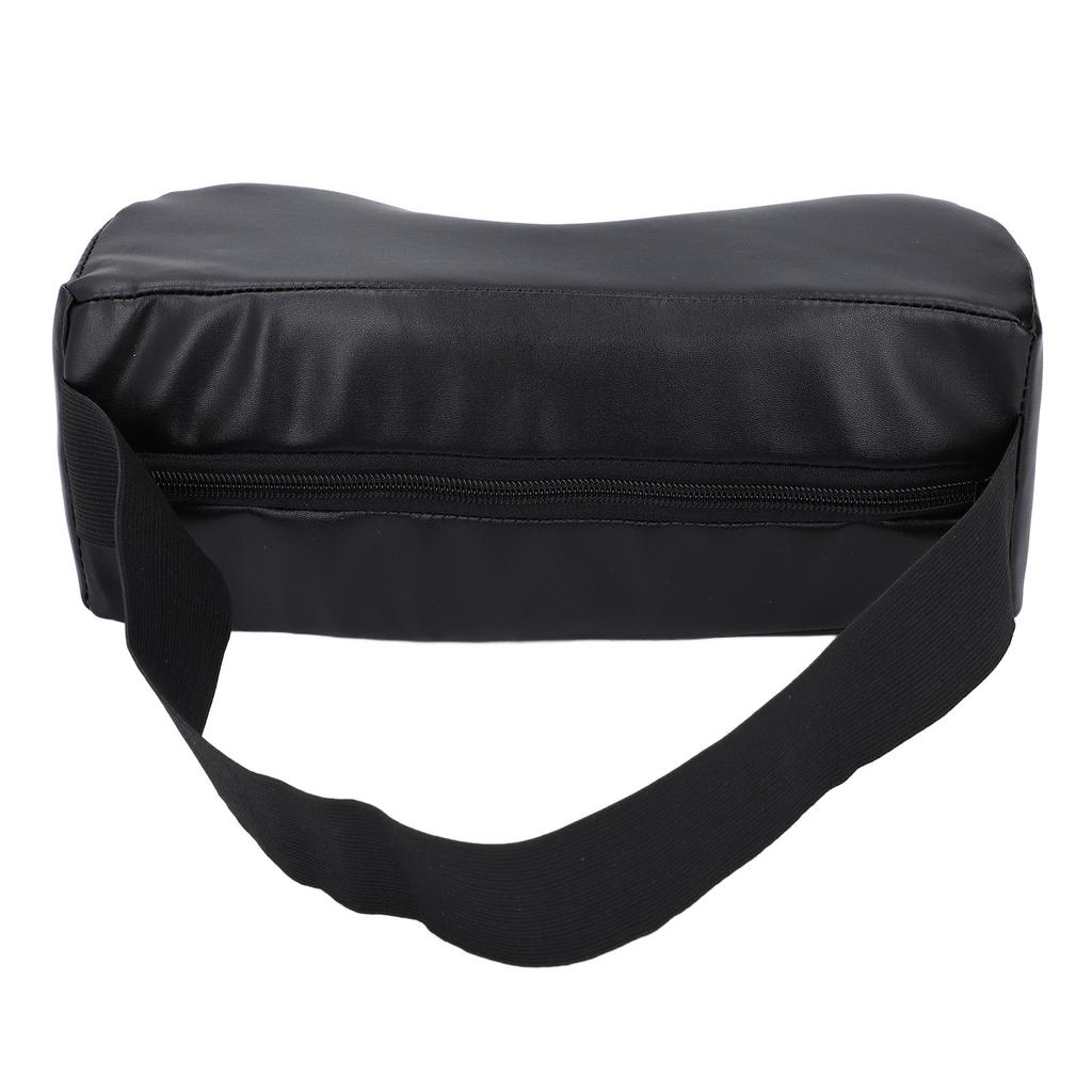 Wheelchair Headrest Waterproof Comfortable Faux Leather Adjustable Neck Support Wheelchair Attachment for Elderly Care