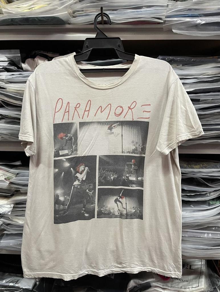 Paramore Rock Band Classic Style White Unisex Shirt Reprint S-5XL WA2592