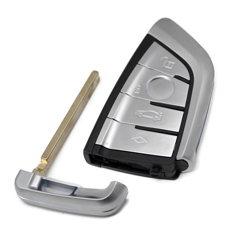 Replacement Car Key Blank Cover Forbmw X1 X5 X6 F15 X6 F16 1 2 3 4 5 6 7 8 Series F48 F39 Cas4 Cas4+ Fem Remote Key Shell Case