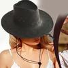Unisex Checkered Hat Cowboy Hat for Travel for Outdoor Gatherings Holiday