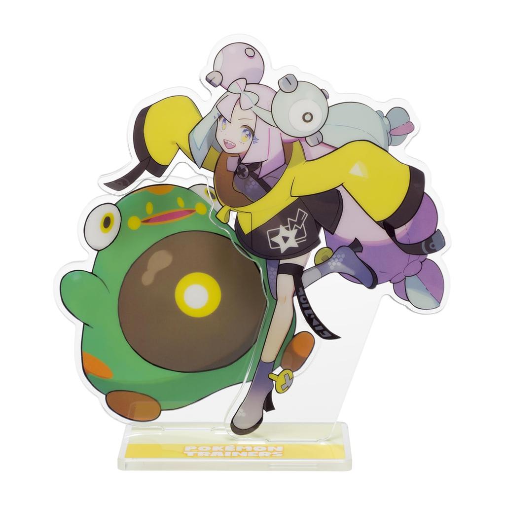 Pokémon Center Original Acrylic Stand POKÉMON TRAINERS Nanjamo & Harabarri