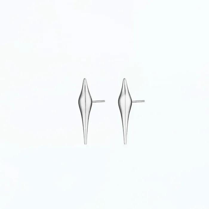 Axis Stud Earrings (Center Axis)