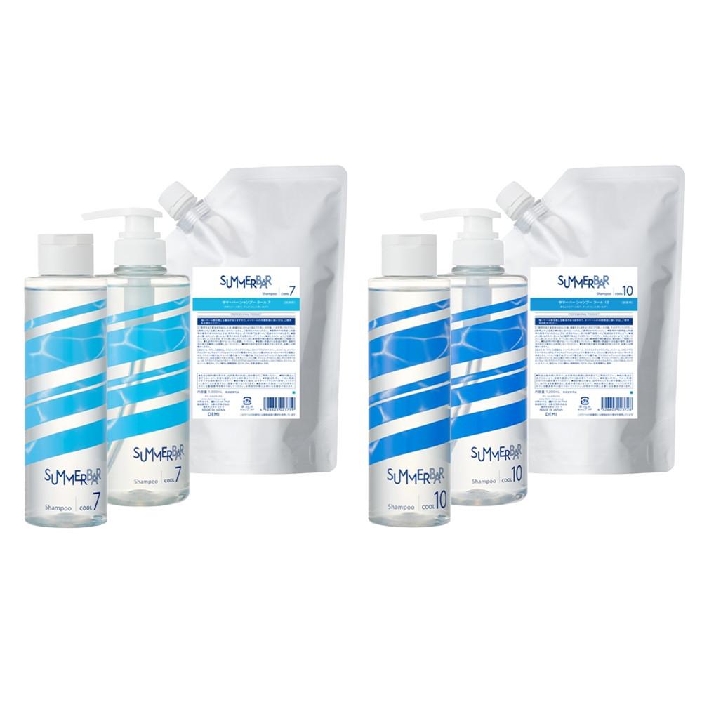 Demi Summer Bar Shampoo Cool 7  10 250ml  500ml  Refill 1000ml