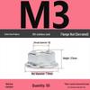 304 Stainless Steel Anti-Slip Hex Flange Nut with Washer & Locking Teeth