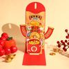 Traditional New Year Lucky Money Bag 3D Folding Good Luck Red Pocket  Celebration Party