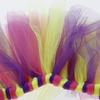 Layered Ballet Tulle Rainbow Skirt for Little Girls Dress Up with Mermaid Headband Hair Band Cosplay