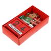 1Pcs Creative Wooden Xmas Calendar Adornment Festive Christmas Decor Desktop Calendar for Home Shop Coffee Shop Festival Themed