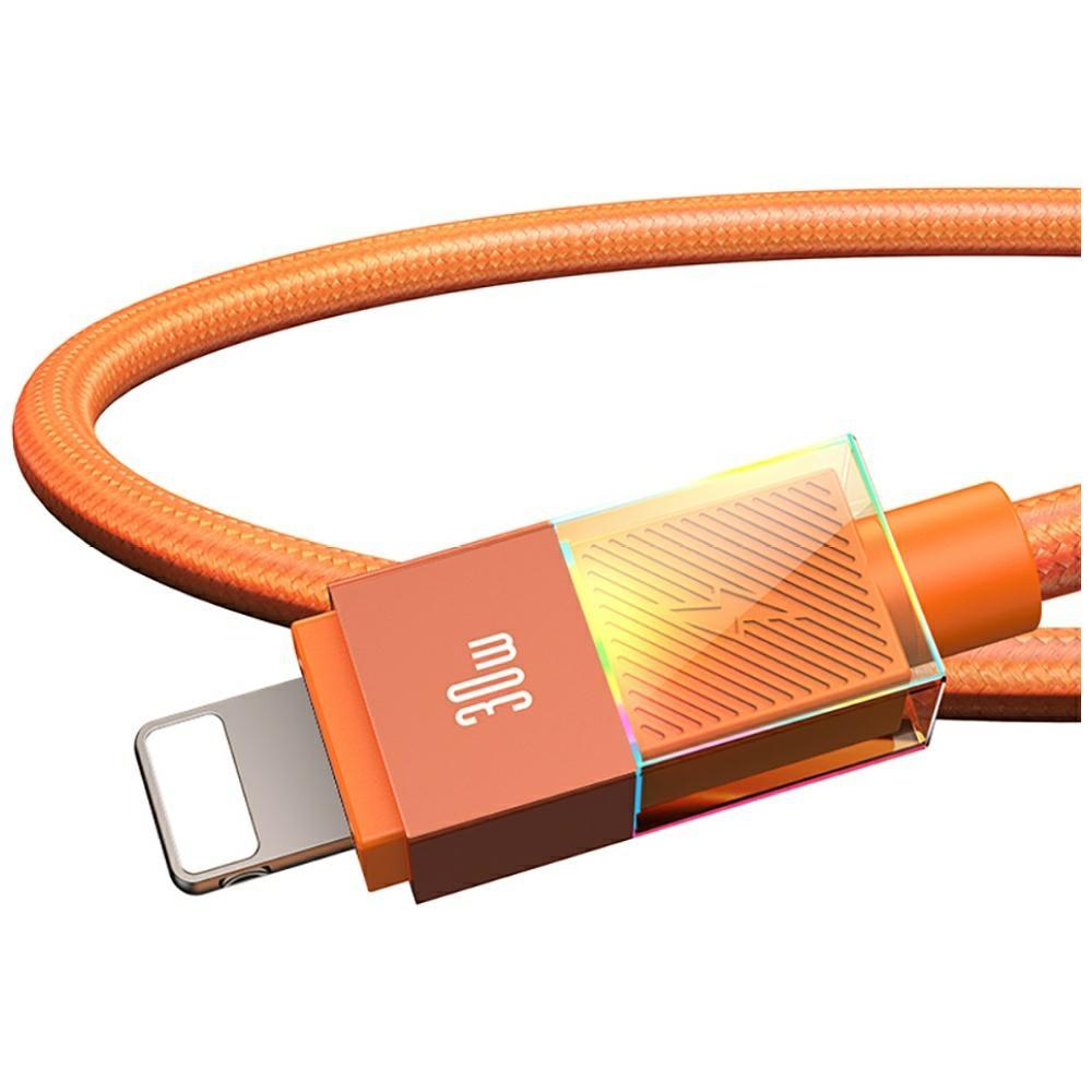 Kabel USAMS SJ776 PD 30W USB-C/Lightning 1,2 m annish