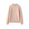 Women's Cashmere Half-High Collar Sweater: Autumn/Winter, Thick, Simple, Loose, Slimming Knitwear