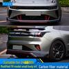 Zeekr 001 '24-25 Carbon Fiber Body Kit: Front Lip, Rear Diffuser, Side Skirts, High Tail Wing